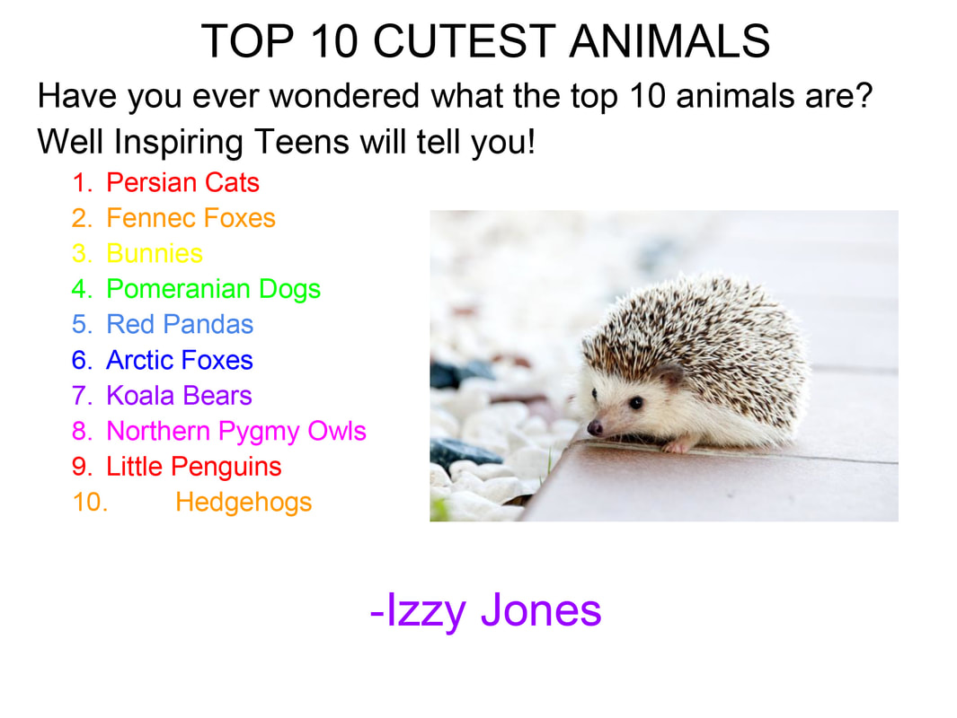 Top ten cutest animals - Inspiring Teens